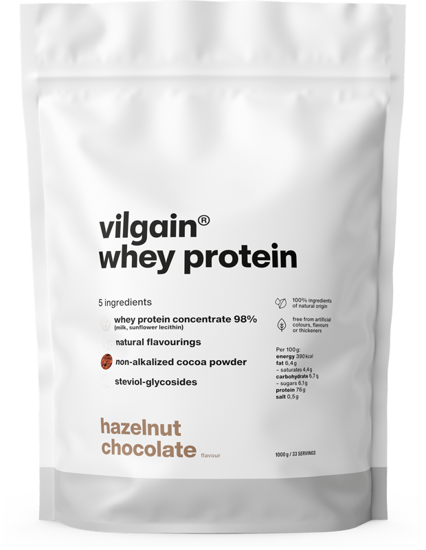 Vilgain Whey Protein Csokoládé mogyoróval