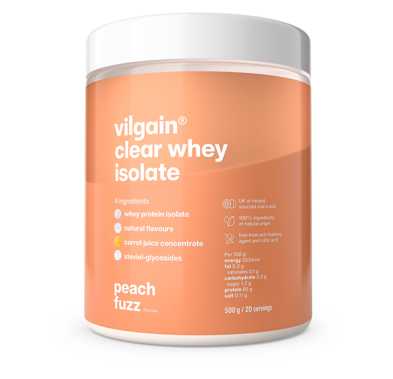 Vilgain Clear Whey Isolate Peach fuzz