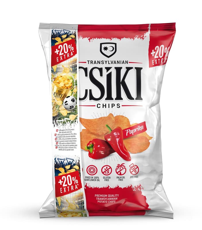 Csíki chips Paprika