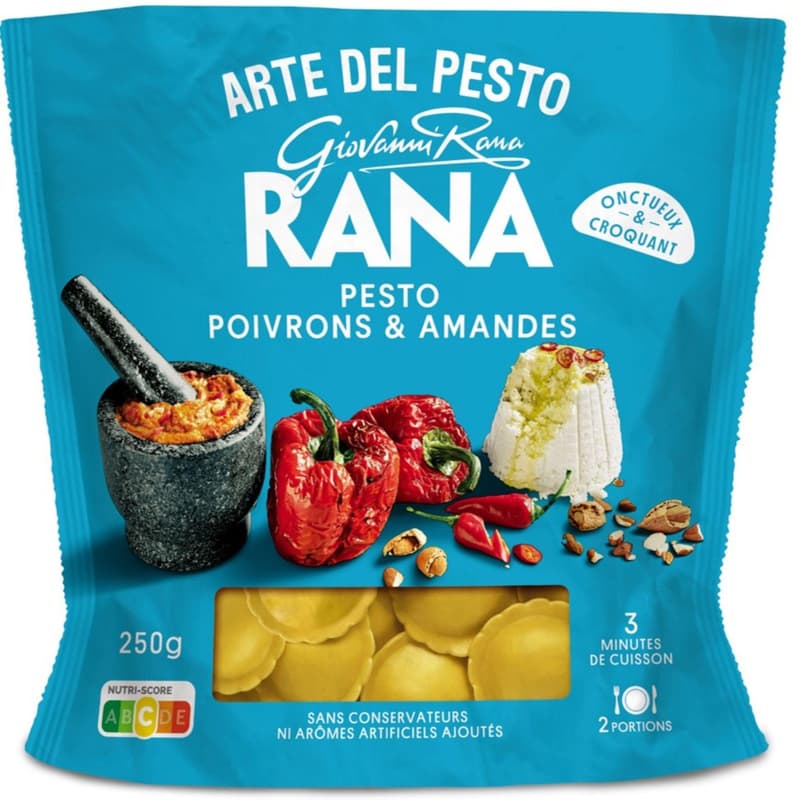 Rana pestos ravioli calabrese - paprikával és mandulával 250g