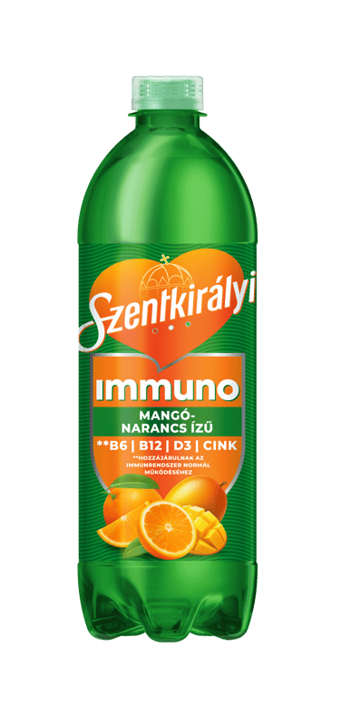 Szentkirályi 0,7l PET Immuno Mango-Orange DRS