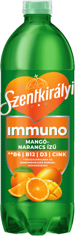 Szentkirályi 0,7l PET Immuno Mango-Orange DRS