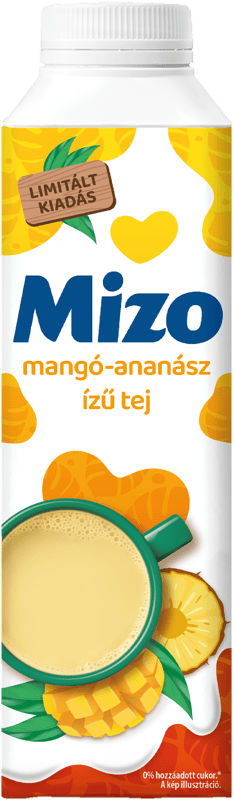 Mizo mangó-ananász ízű tejital