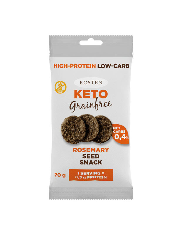 Rosten Glutenfree Keto Rosemary Seedsnack