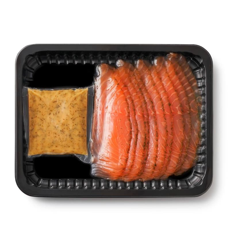 OCEANS Gravlax, mézes-mustáros öntet