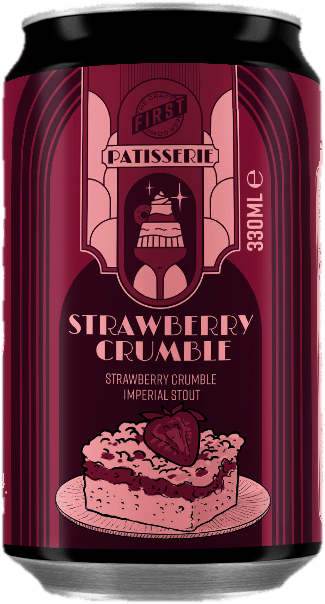 FIRST Strawberry Crumble