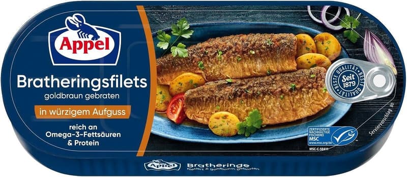 Appel MSC Filézett sült hering ízletes pácban 325g