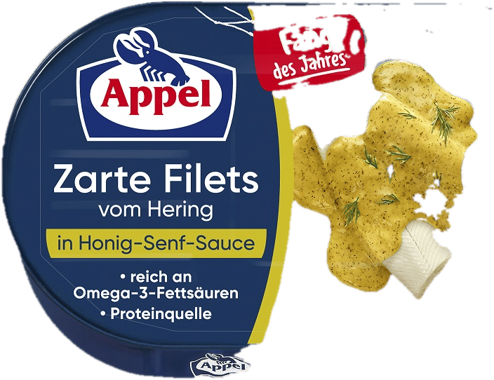 Appel Hering filé mézes mustáros szószban 200g