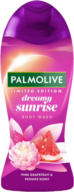 Palmolive Dreamy Sunrise limited edition tusfürdő, grapefruit és bazsarózsa