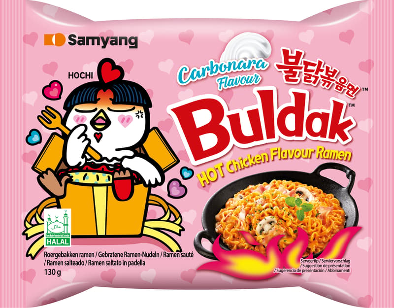 Buldak Ramen carbonara