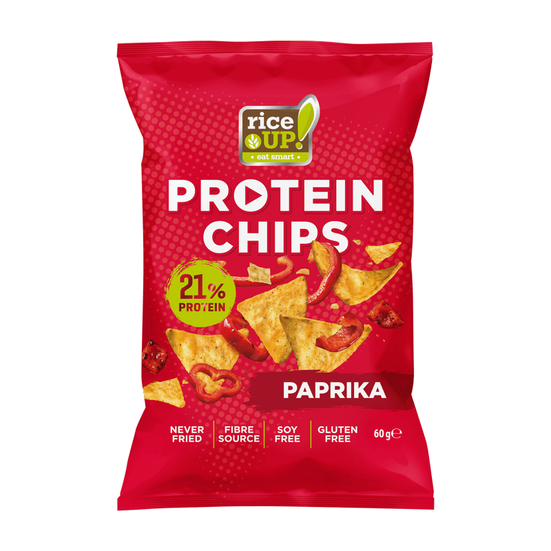 Rice Up Chips Fehérje - paprikával
