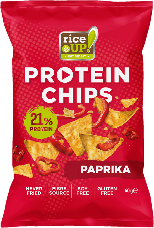 Rice Up Chips Fehérje - paprikával