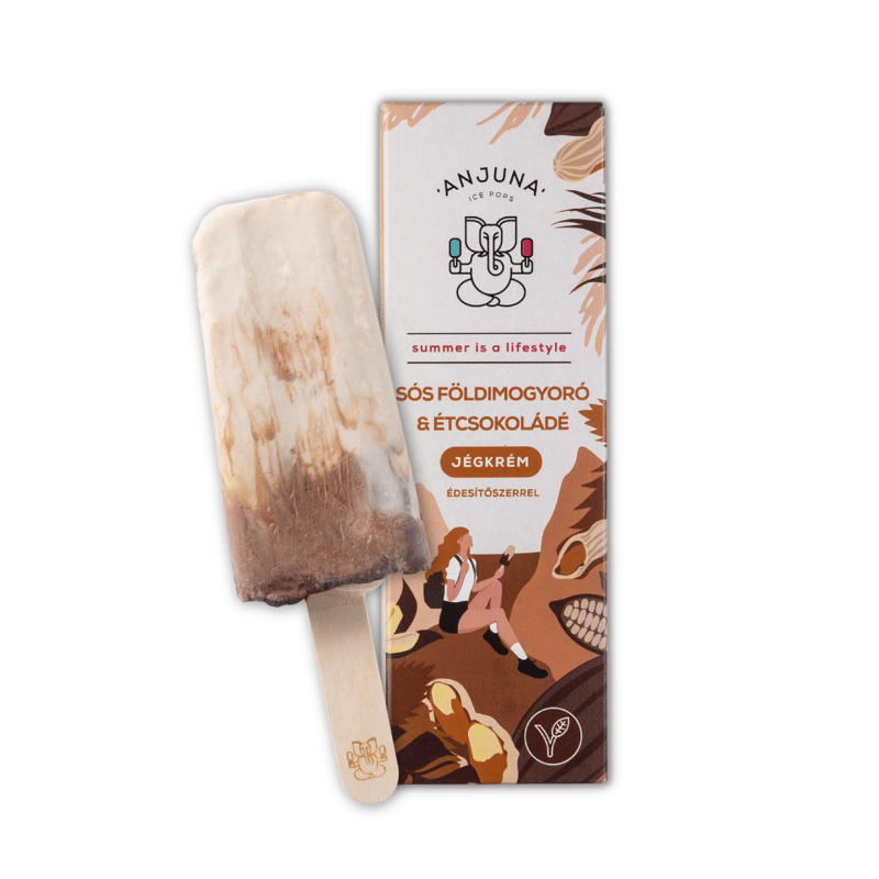 ANJUNA Salty Peanut & Dark Chocolate ice pop
