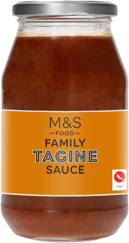 Marks & Spencer Paradicsomszósz hagymával, kaliforniai paprikával, sárgabarackkal és fűszerekkel