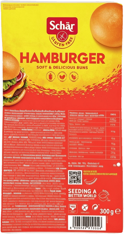 Schär Gluténmentes hamburger zsemle