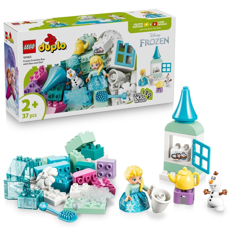 LEGO DUPLO Disney 10462 Jégvarázs: kreatív doboz Elsa és Olaf