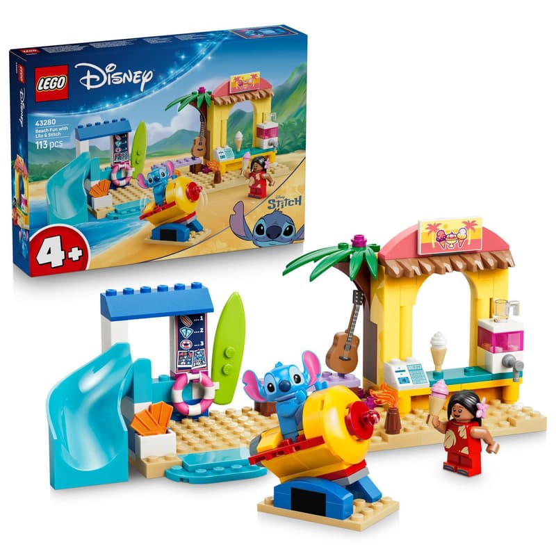 LEGO Disney Classic 43280 Lilo és Stitch tengerparton