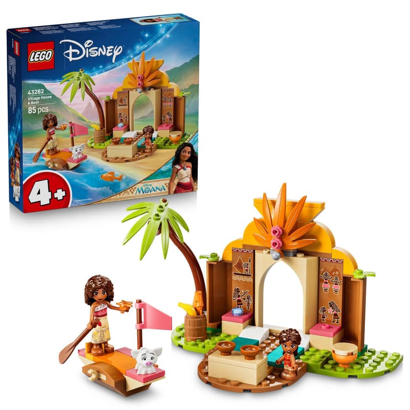 LEGO Disney Princess 43282 Falusi ház és tutaj