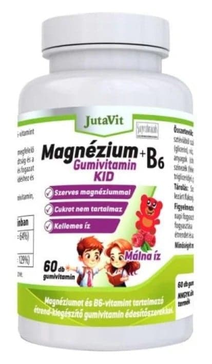 JutaVit Magnézium+B6 Gumivitamin KID 60 db