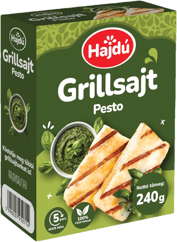 Hajdú Grillsajt Pesto