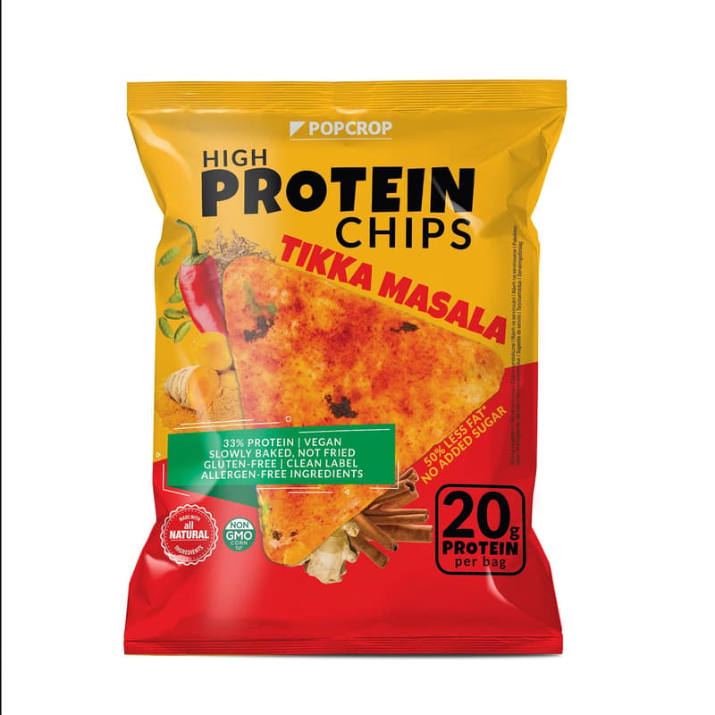 Popcrop High Protein chips Tikka Masala