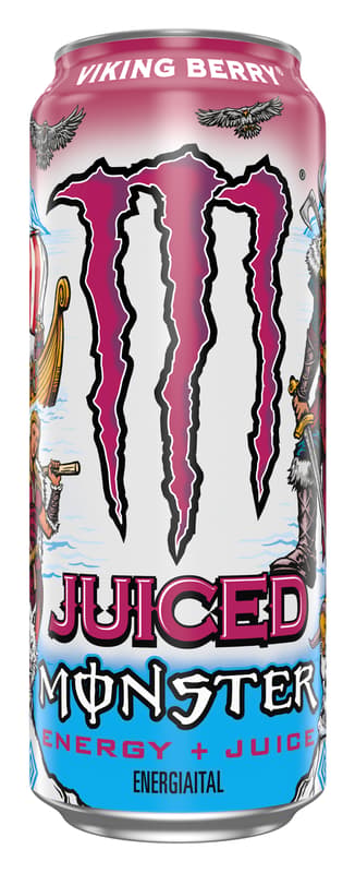 Monster Energy Juiced Monster Viking Berry Carbonated Energy Drink 500 ml