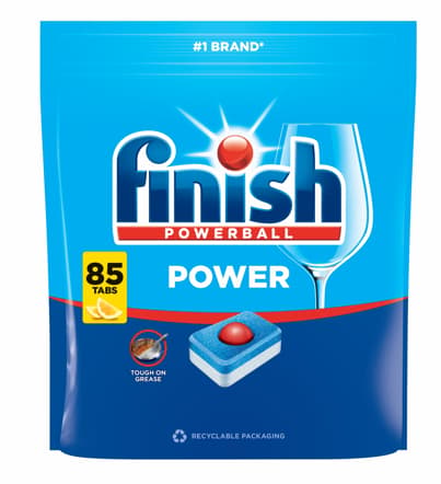 Finish Power All in 1 mosogatógép tabletta citromos illatú