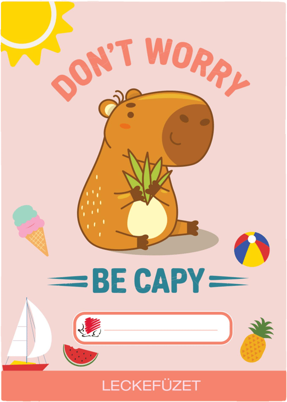 ICO Süni Leckefüzet Capybara A/5