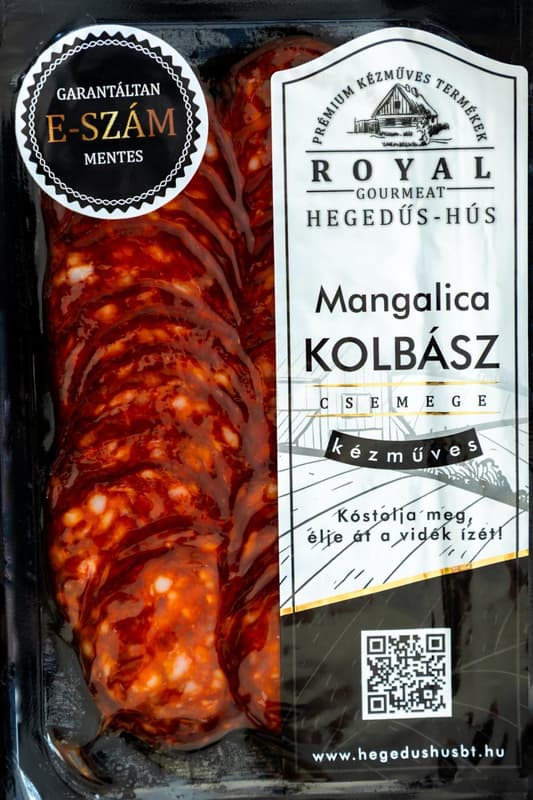 Royal Gourmeat szeletelt mangalica csemege vastagkolbász 100g