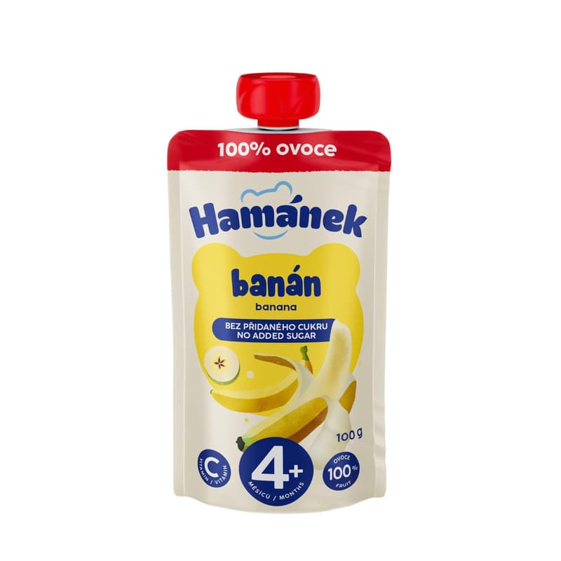 Hamánek desszert alma banán tasakos 100g