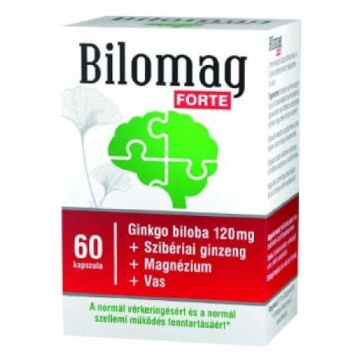 Bilomag Forte Ginkgo Biloba 120mg kapszula 60 db