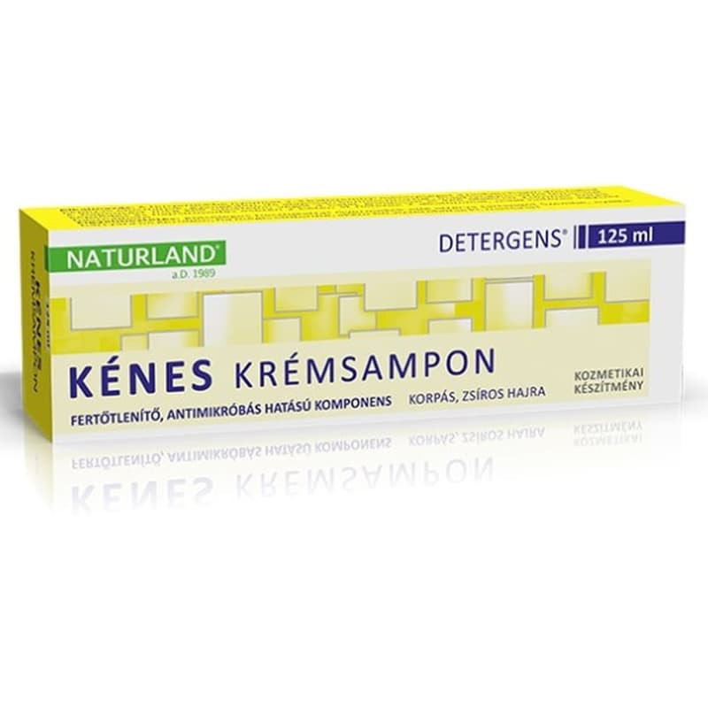 NATURLAND Detergens kénes krémsampon 125ml