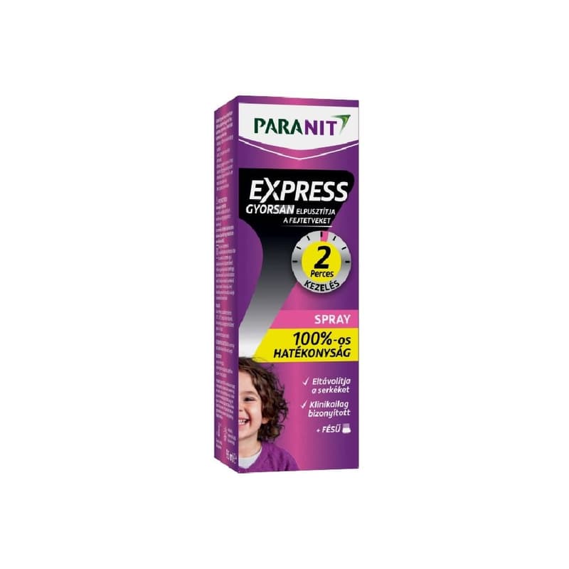 Paranit Express spray + fésű 95ml