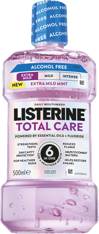 Listerine Total Care Mild szájvíz (alkoholmentes)