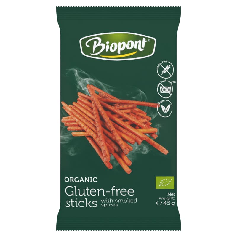 Gluténmentes sóspálcika, Smoky BIO