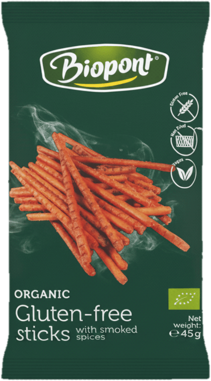 Gluténmentes sóspálcika, Smoky BIO