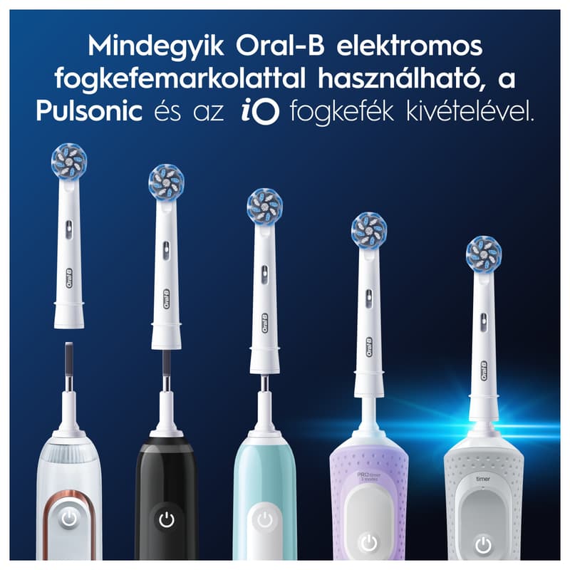 OralB Sensi Ultrathin Replacement Heads for Electric Toothbrush