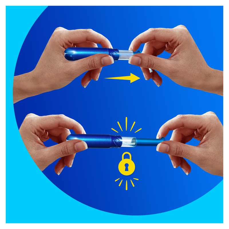 Tampax Compak Pearl Regular Applicator Pad
