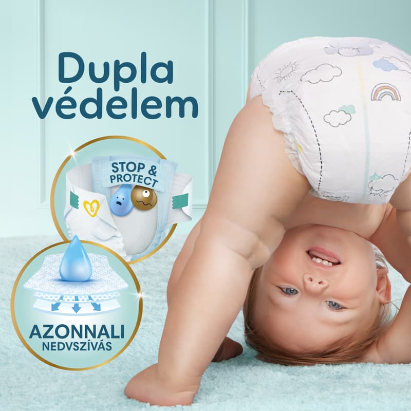 Pampers Premium Care Pelenka, Méret: 2 (4-8 kg) 68 db