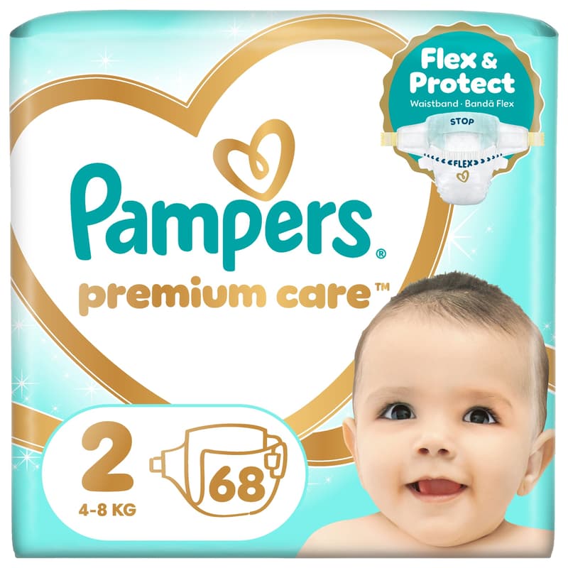 Pampers Premium Care diaper 3-8kg (size 2)