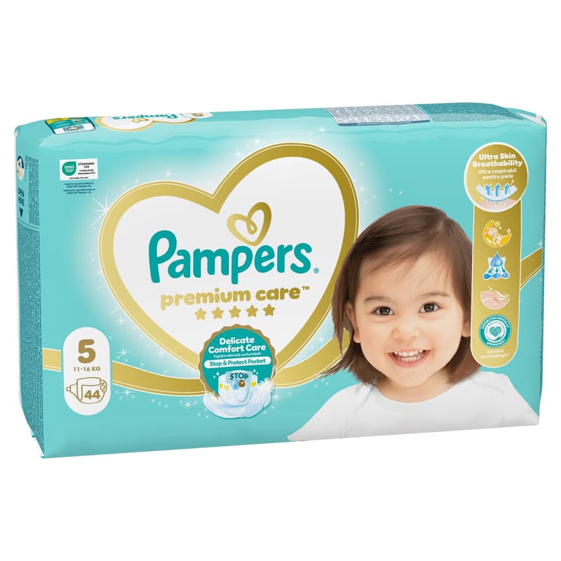 Pampers Premium Care diaper 11-16kg (size 5)