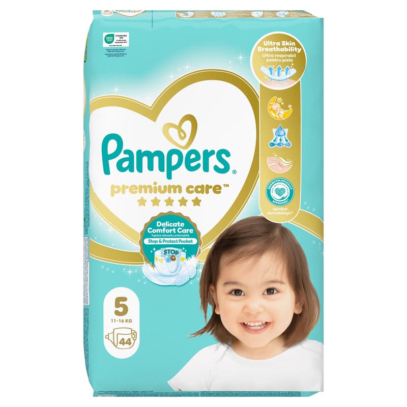 Pampers Premium Care diaper 11-16kg (size 5)