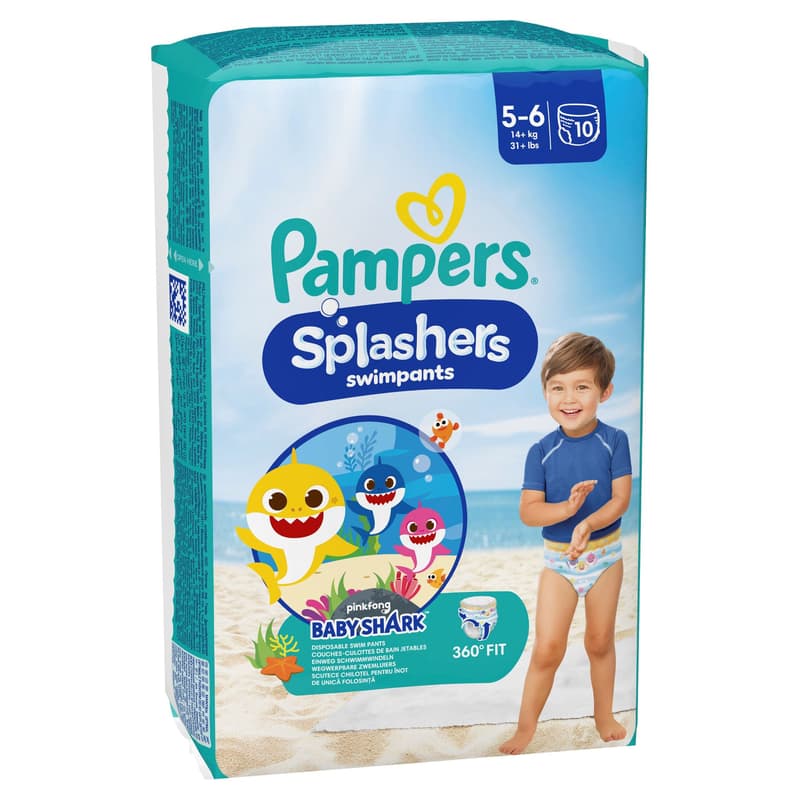 Pampers Splashers disposable swimming diaper 14 + kg (size 5)