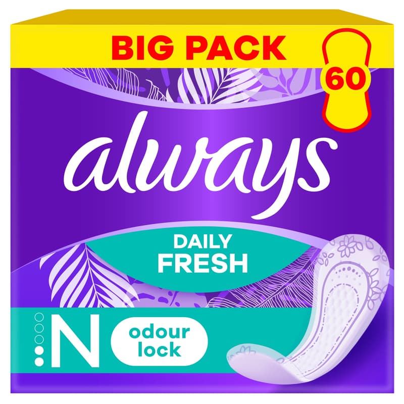 Always Dailies Fresh & Protect Normal Tisztasági Betét