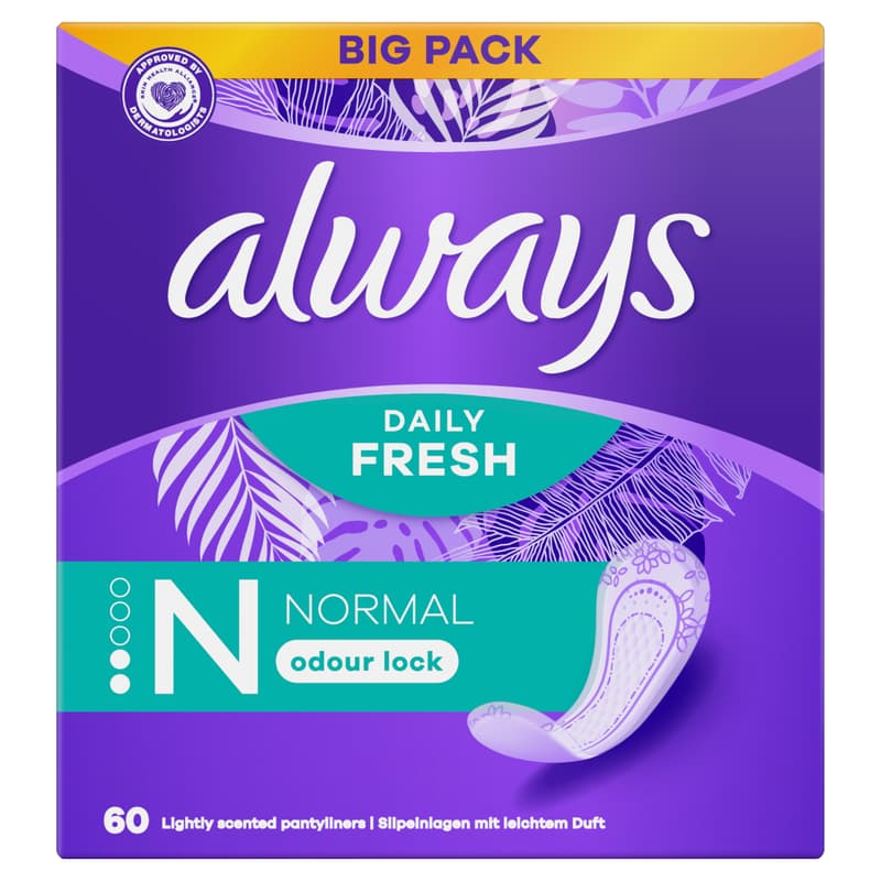 Always Dailies Fresh & Protect Normal Tisztasági Betét