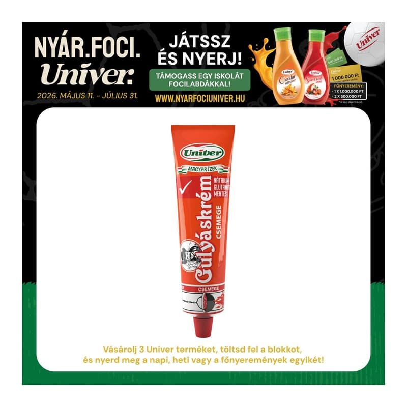 Univer Gulyáskrém csemege