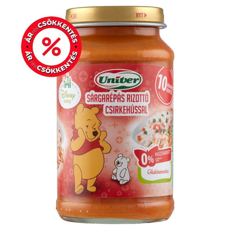 Univer-Disney Carrot risotto with chicken