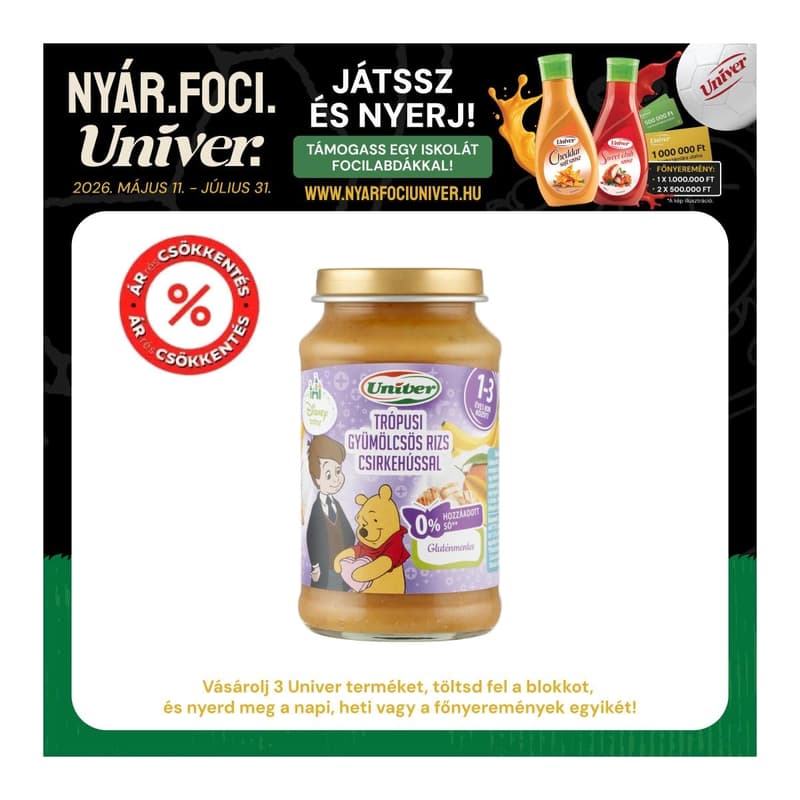 Univer-Disney Junior Tropical Chicken Breast With Rice