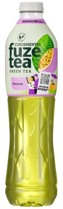 Fuze Tea szénsavmentes maracujaízű üdítőital zöld tea kivonattal, édesítőszerekkel