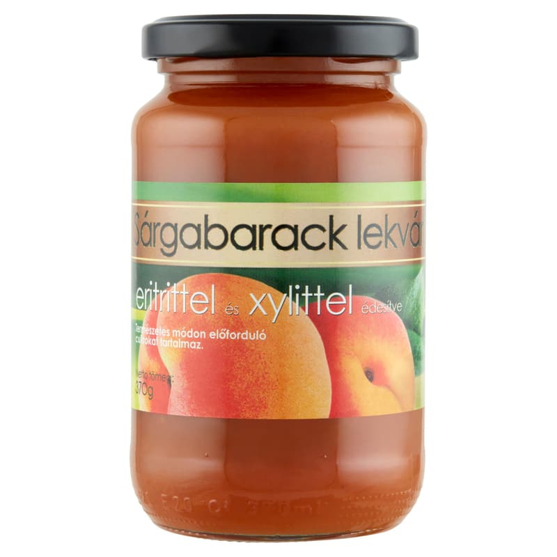 Ezerédes Sárgabarack lekvár eritrittel és xilittel